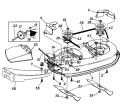 Part Location Diagram of 918-0138C MTD Spindle Asm-f Deck